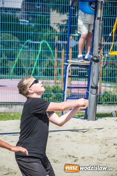 Zdjęcie w galerii na portalu naszwodzislaw.com: Grand Prix Starosty Wodzisławskiego w siatkówce plażowej rozpoczęty  wiadomości z regionu
