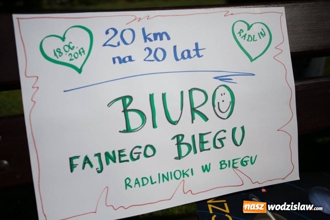 Zdjęcie w galerii na portalu naszwodzislaw.com: Radlin: biegiem uczcili jubileusz miasta  wiadomości z regionu