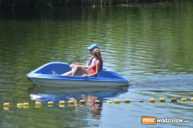 Zdjęcie w galerii na portalu naszwodzislaw.com: Piknik Integracyjny Osób Niepełnosprawnych. Bili rekord Guinnessa w lekcji tańca samby! wiadomości z regionu