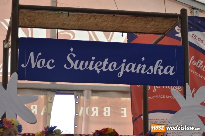 Zdjęcie w galerii na portalu naszwodzislaw.com: Noc Świętojańska. W Olzie popłynęły wianki  wiadomości z regionu