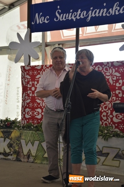 Zdjęcie w galerii na portalu naszwodzislaw.com: Noc Świętojańska. W Olzie popłynęły wianki  wiadomości z regionu