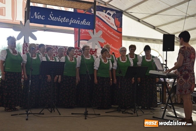 Zdjęcie w galerii na portalu naszwodzislaw.com: Noc Świętojańska. W Olzie popłynęły wianki  wiadomości z regionu