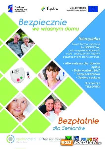 Zdjęcie w galerii na portalu naszwodzislaw.com: Bezpiecznie we własnym domu – nowoczesne technologie w usługach opiekuńczych dla seniorów i osób nie w pełni samodzielnych z podregionu rybnickiego wiadomości z regionu