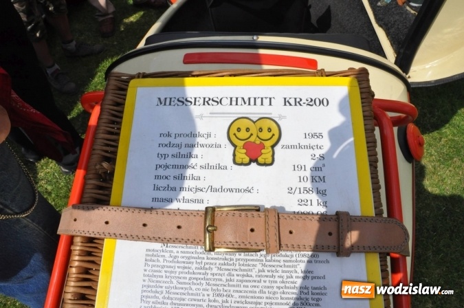 Zdjęcie w galerii na portalu naszwodzislaw.com: Messerschmitt K-200 z Radlina wzbudził sensację na zlocie w Zabełkowie wiadomości z regionu