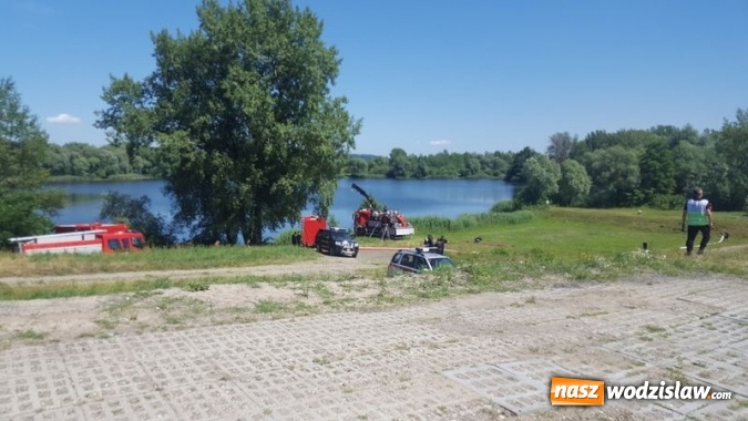 Zdjęcie w galerii na portalu naszwodzislaw.com: Ćwiczenia przeciwpowodziowe na polderze Buk&oacute;w. ZDJĘCIA wiadomości z regionu