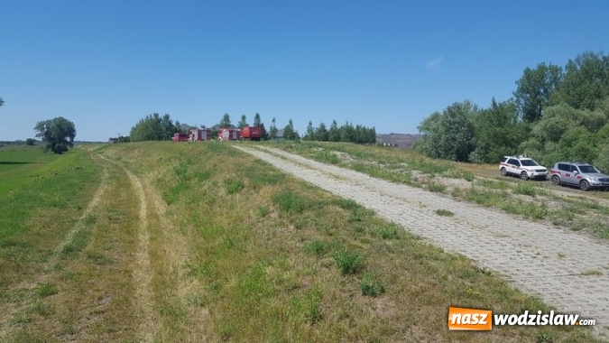 Zdjęcie w galerii na portalu naszwodzislaw.com: Ćwiczenia przeciwpowodziowe na polderze Buk&oacute;w. ZDJĘCIA wiadomości z regionu