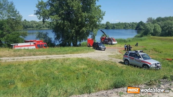 Zdjęcie w galerii na portalu naszwodzislaw.com: Ćwiczenia przeciwpowodziowe na polderze Buk&oacute;w. ZDJĘCIA wiadomości z regionu