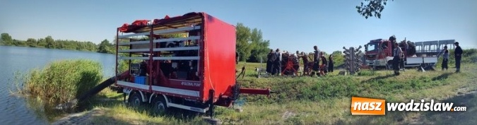 Zdjęcie w galerii na portalu naszwodzislaw.com: Ćwiczenia przeciwpowodziowe na polderze Buk&oacute;w. ZDJĘCIA wiadomości z regionu