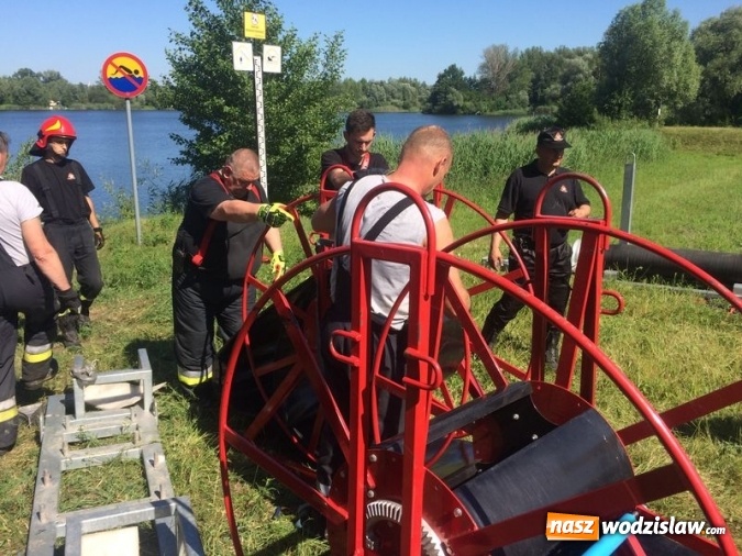Zdjęcie w galerii na portalu naszwodzislaw.com: Ćwiczenia przeciwpowodziowe na polderze Buk&oacute;w. ZDJĘCIA wiadomości z regionu