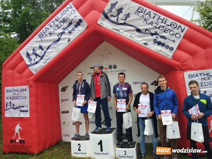 Zdjęcie w galerii na portalu naszwodzislaw.com: Biathlon dla każdego w Chorzowie. Dwa medale Ski Team Wodzisław wiadomości z regionu