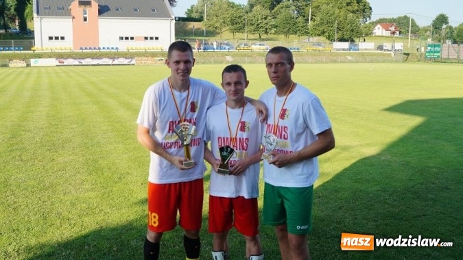 Zdjęcie w galerii na portalu naszwodzislaw.com: Płomień Połomia uczcił awans do V ligi piknikiem sportowym wiadomości z regionu