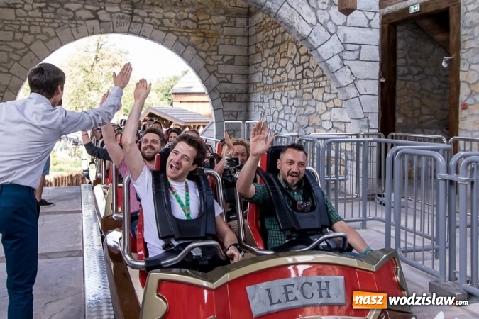 Zdjęcie w galerii na portalu naszwodzislaw.com: 104 sekundy na adrenalinie. Ruszył największy rollercoaster w Polsce wiadomości z regionu