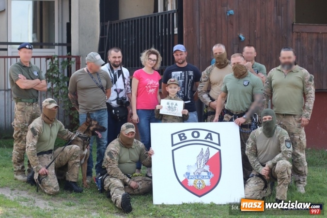 Zdjęcie w galerii na portalu naszwodzislaw.com: Siedmioletni chłopiec z Wodzisławia Śl. został antyterrorystą! wiadomości z regionu