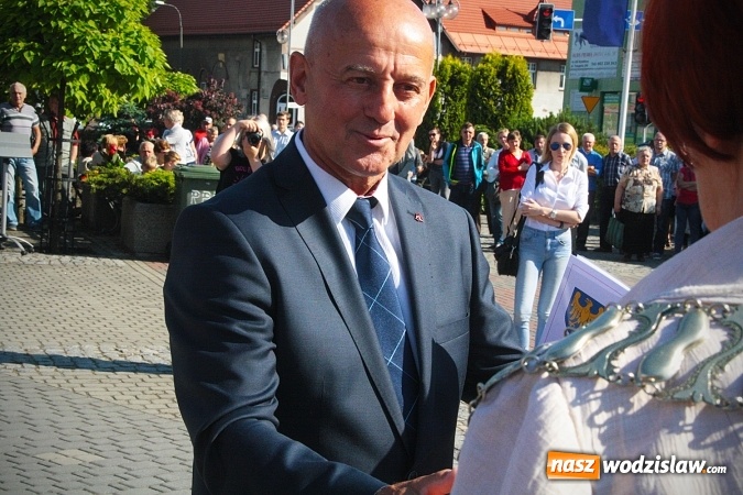 Zdjęcie w galerii na portalu naszwodzislaw.com: 95. rocznica włączenia Rydułtów do Państwa Polskiego. FOTORELACJA  wiadomości z regionu
