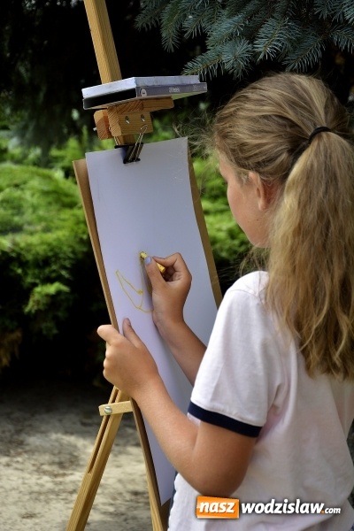Zdjęcie w galerii na portalu naszwodzislaw.com: Malujemy Wodzisław – plener malarski na rynku  wiadomości z regionu