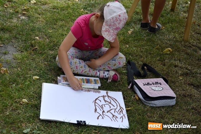 Zdjęcie w galerii na portalu naszwodzislaw.com: Malujemy Wodzisław – plener malarski na rynku  wiadomości z regionu