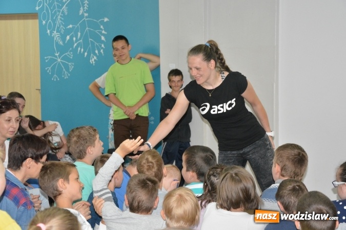 Zdjęcie w galerii na portalu naszwodzislaw.com: Mistrzyni świata w Ju-Jitsu gościła w ZPSWR w Wodzisławiu wiadomości z regionu