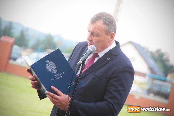 Zdjęcie w galerii na portalu naszwodzislaw.com: W Olzie upamiętnili 20-lecie powodzi wiadomości z regionu