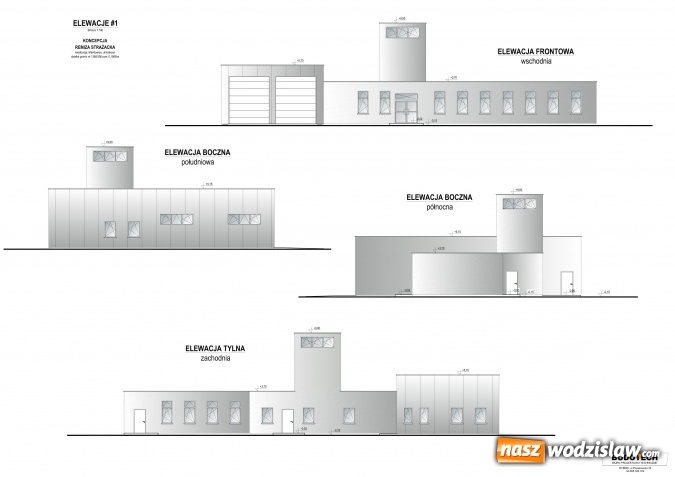 Zdjęcie w galerii na portalu naszwodzislaw.com: Strażacy z Marklowic otrzymają nową remizę. Znamy koncepcję!  wiadomości z regionu