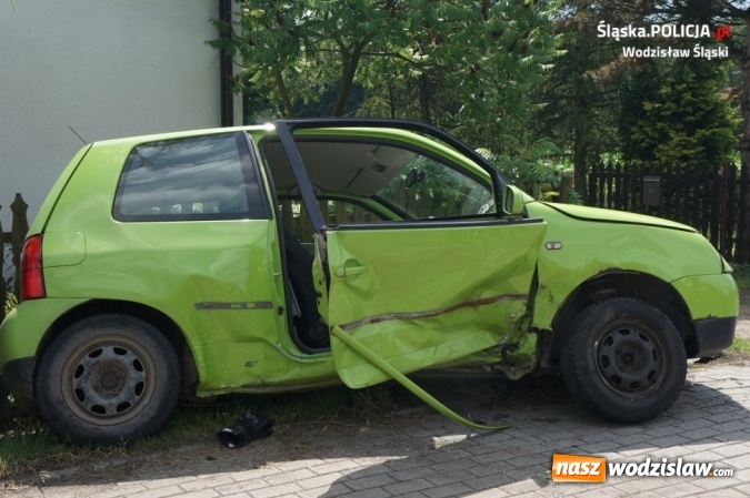 Zdjęcie w galerii na portalu naszwodzislaw.com: Śmiertelny wypadek w Marklowicach. Nie żyje motocyklista wiadomości z regionu