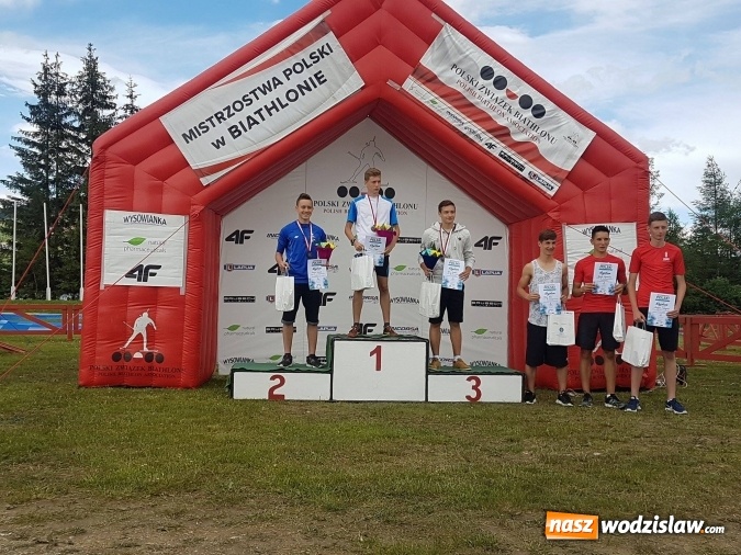 Zdjęcie w galerii na portalu naszwodzislaw.com: 5 medali z Mistrzostw Polski dla biathlonistów z Wodzisławia Śląskiego  wiadomości z regionu