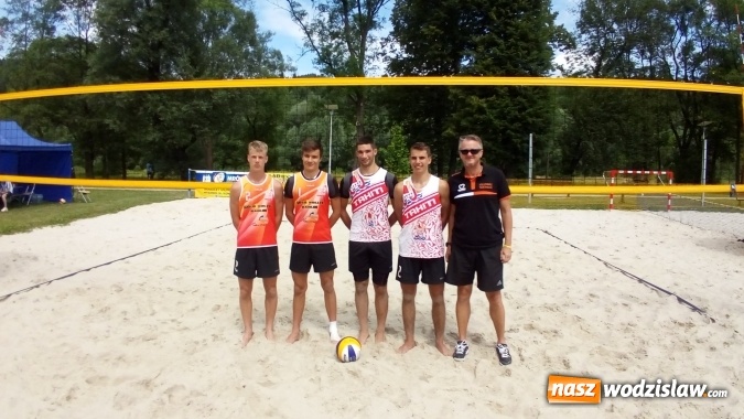 Zdjęcie w galerii na portalu naszwodzislaw.com: SK Górnik Radlin. Wielki sukces siatkarzy plażowych  wiadomości z regionu