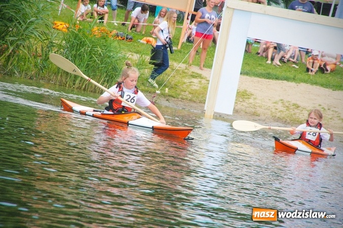 Zdjęcie w galerii na portalu naszwodzislaw.com: W poszukiwaniu Nemo. Za nami I Dziecięce Zawody Kajakowe o Puchar Wójta Gminy Gorzyce  wiadomości z regionu
