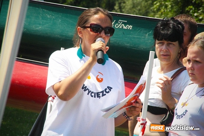 Zdjęcie w galerii na portalu naszwodzislaw.com: W poszukiwaniu Nemo. Za nami I Dziecięce Zawody Kajakowe o Puchar Wójta Gminy Gorzyce  wiadomości z regionu