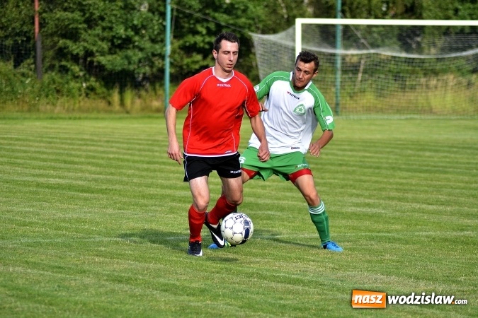 Zdjęcie w galerii na portalu naszwodzislaw.com: Sparingowe granie przy Młodzieżowej. Gwiazda Skrzyszów minimalnie lepsza od Naprzodu Zawada wiadomości z regionu
