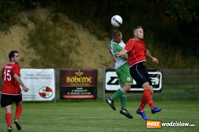 Zdjęcie w galerii na portalu naszwodzislaw.com: Sparingowe granie przy Młodzieżowej. Gwiazda Skrzyszów minimalnie lepsza od Naprzodu Zawada wiadomości z regionu
