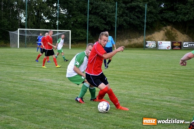 Zdjęcie w galerii na portalu naszwodzislaw.com: Sparingowe granie przy Młodzieżowej. Gwiazda Skrzyszów minimalnie lepsza od Naprzodu Zawada wiadomości z regionu