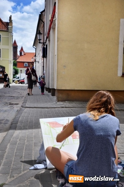 Zdjęcie w galerii na portalu naszwodzislaw.com: Wodzisławscy plastycy na plenerze w Tczewie wiadomości z regionu