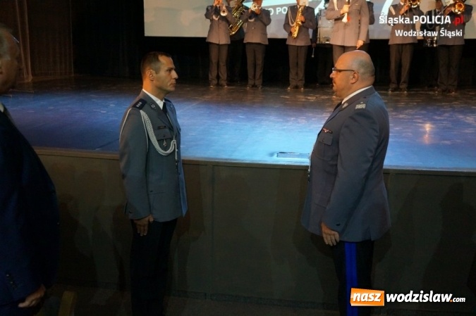 Zdjęcie w galerii na portalu naszwodzislaw.com: Święto policji w Wodzisławiu Śląskim wiadomości z regionu