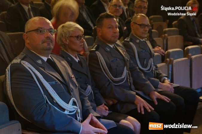 Zdjęcie w galerii na portalu naszwodzislaw.com: Święto policji w Wodzisławiu Śląskim wiadomości z regionu
