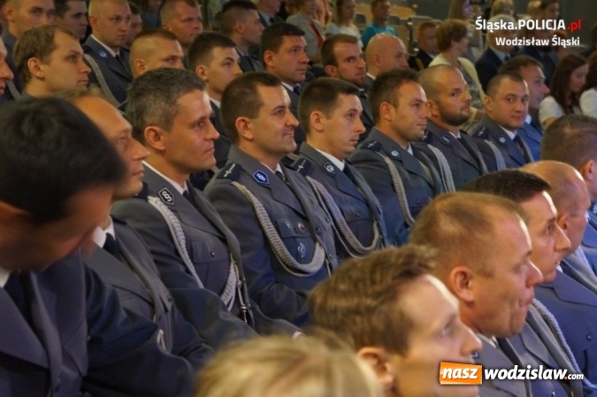 Zdjęcie w galerii na portalu naszwodzislaw.com: Święto policji w Wodzisławiu Śląskim wiadomości z regionu