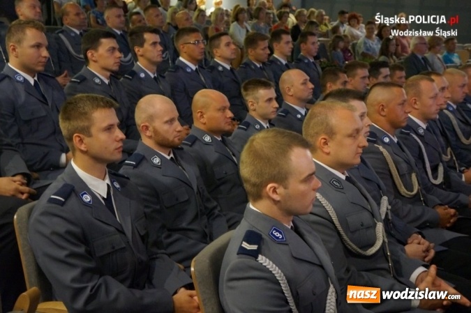Zdjęcie w galerii na portalu naszwodzislaw.com: Święto policji w Wodzisławiu Śląskim wiadomości z regionu