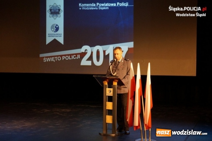Zdjęcie w galerii na portalu naszwodzislaw.com: Święto policji w Wodzisławiu Śląskim wiadomości z regionu
