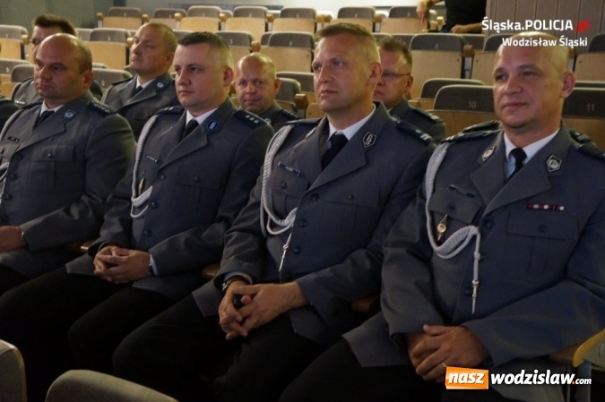 Zdjęcie w galerii na portalu naszwodzislaw.com: Święto policji w Wodzisławiu Śląskim wiadomości z regionu