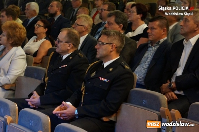 Zdjęcie w galerii na portalu naszwodzislaw.com: Święto policji w Wodzisławiu Śląskim wiadomości z regionu