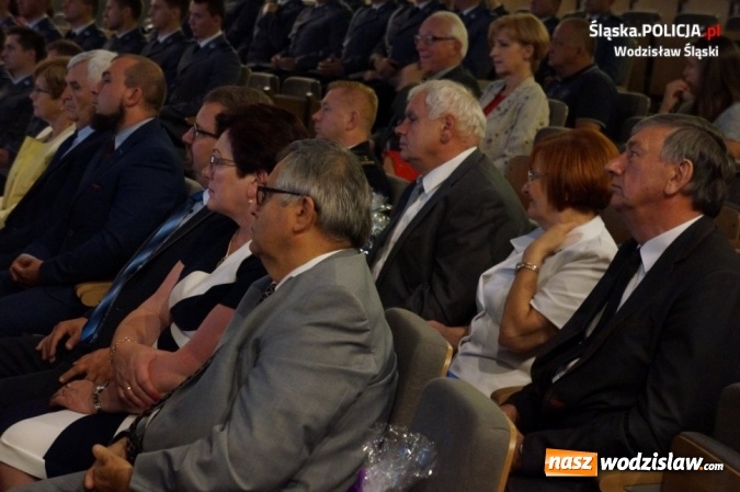 Zdjęcie w galerii na portalu naszwodzislaw.com: Święto policji w Wodzisławiu Śląskim wiadomości z regionu
