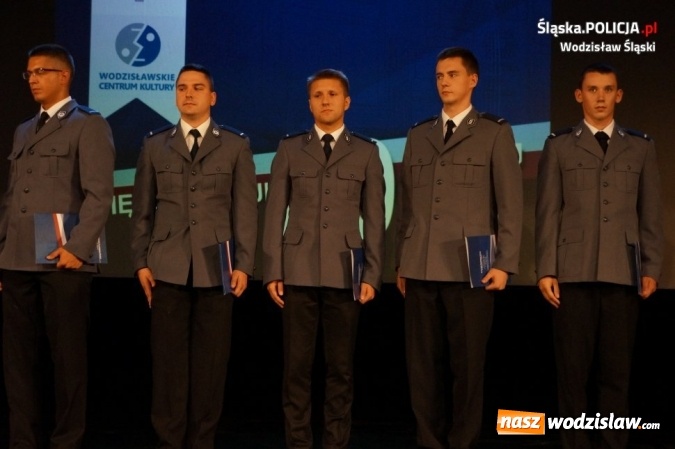 Zdjęcie w galerii na portalu naszwodzislaw.com: Święto policji w Wodzisławiu Śląskim wiadomości z regionu