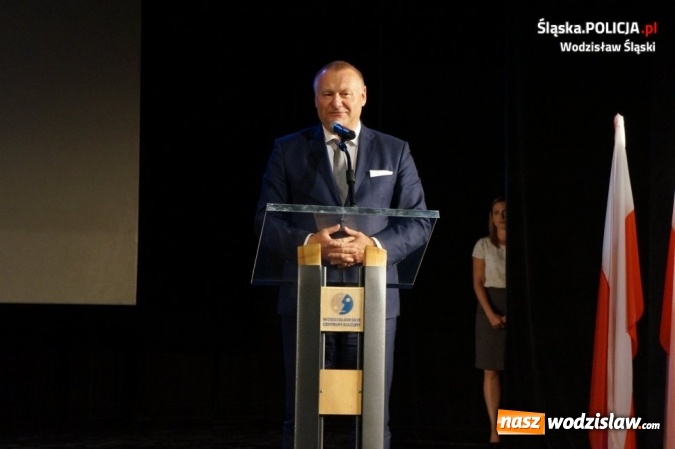 Zdjęcie w galerii na portalu naszwodzislaw.com: Święto policji w Wodzisławiu Śląskim wiadomości z regionu