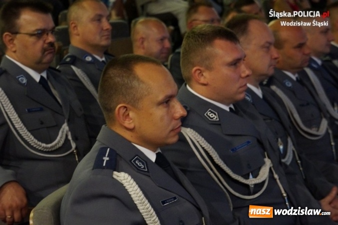Zdjęcie w galerii na portalu naszwodzislaw.com: Święto policji w Wodzisławiu Śląskim wiadomości z regionu