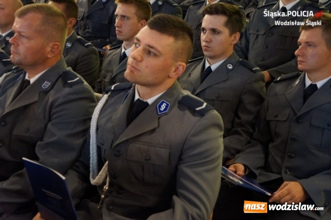 Zdjęcie w galerii na portalu naszwodzislaw.com: Święto policji w Wodzisławiu Śląskim wiadomości z regionu