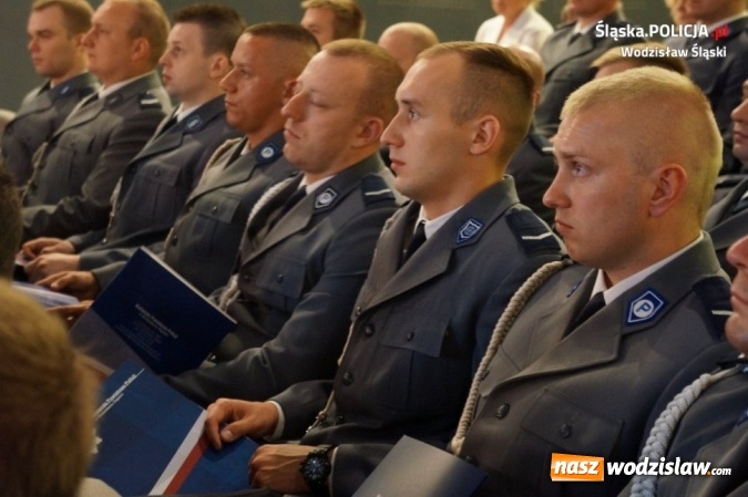 Zdjęcie w galerii na portalu naszwodzislaw.com: Święto policji w Wodzisławiu Śląskim wiadomości z regionu