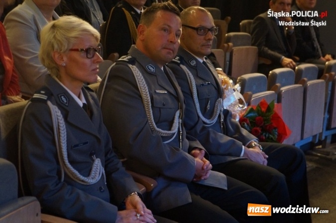 Zdjęcie w galerii na portalu naszwodzislaw.com: Święto policji w Wodzisławiu Śląskim wiadomości z regionu