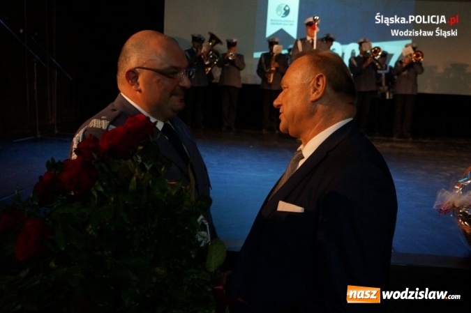 Zdjęcie w galerii na portalu naszwodzislaw.com: Święto policji w Wodzisławiu Śląskim wiadomości z regionu