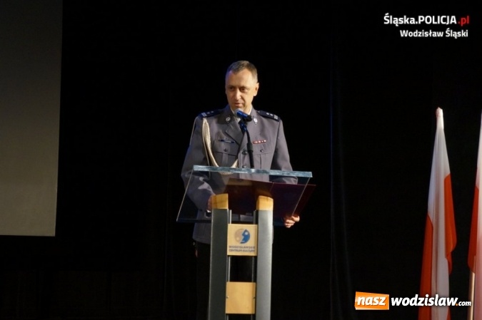 Zdjęcie w galerii na portalu naszwodzislaw.com: Święto policji w Wodzisławiu Śląskim wiadomości z regionu