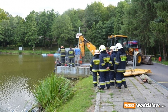 Zdjęcie w galerii na portalu naszwodzislaw.com: Doszło do uszkodzenia śluzy wodnej w zbiorniku na Balatonie. Poziom wody znacznie się obniżył! wiadomości z regionu