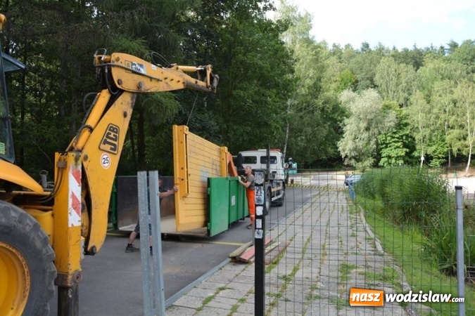 Zdjęcie w galerii na portalu naszwodzislaw.com: Doszło do uszkodzenia śluzy wodnej w zbiorniku na Balatonie. Poziom wody znacznie się obniżył! wiadomości z regionu